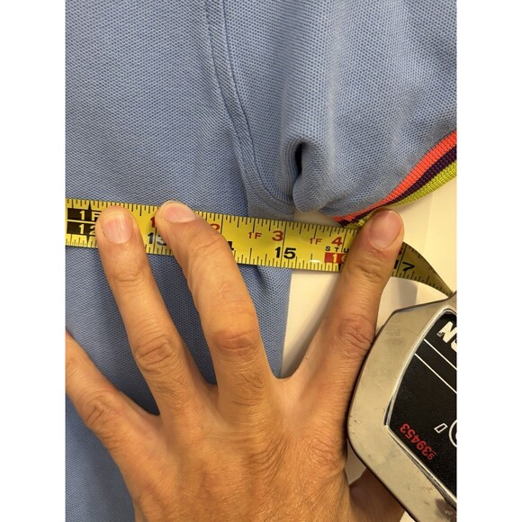 Psycho Bunny Kids Polo Shirt Medium (10-12 Years Old) blue collared  logo - Picture 7 of 7